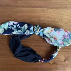 Cmade 花柄リボンヘアバンド