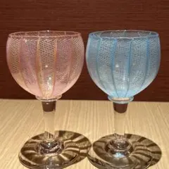 江波富士子 江波冨士子 花の庭 ガラス グラス コップ 貴重 完売