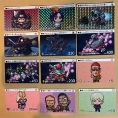 カードダス ガンダム セレクション Vol.3 ジークアクス　12枚