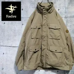 Fox fire マウンテンジャケット アウトドアジャケット キャンプフード着脱