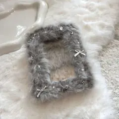 【ハンドメイド】ふわふわトレカケース 謎色