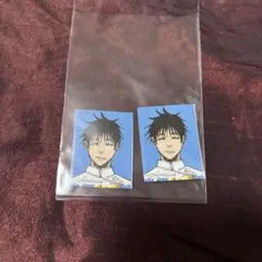 呪術廻戦　乙骨憂太　証明写真　シール　2枚セット