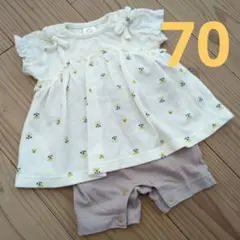 ベビーロンパース 70