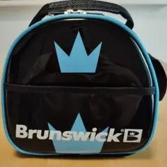 Brunswick ボウリング用バッグ 黒/青