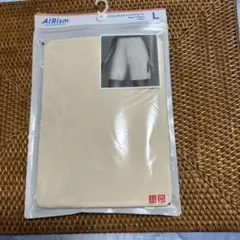 AIRism ベージュ　キュロットペチコート　Lサイズ　女性用