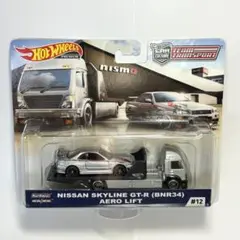 ホットウィール チームトランスポート スカイライン GT-R R34 BNR34