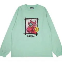 ファンクラブ 限定 clubgnu NEON TEE 黒 XL 未着用 少年ウルフ｜サイドガゼットTシャツ｜ユニセックス｜グラニフ