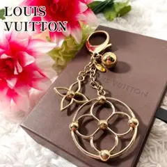 美品♡ ルイヴィトン バッグチャーム ブルーミー キーホルダー モノグラム LV