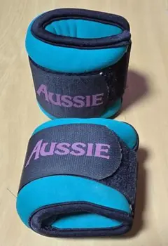 AUSSIE　アンクル・リストウエイト 緑黒 500g　2個組 手足両用 筋トレ