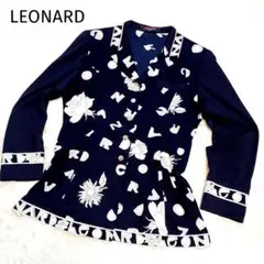 LEONARD レオナール アセテート テーラードジャケット M
