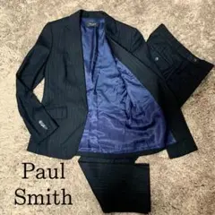 PaulSmith ポールスミスブラック セットアップ レディース40カシミヤ混