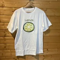 レモンプリント　Tシャツ
