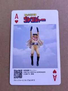 神田カレーグランプリ 戦隊ヒーロー トランプカード ゴレンジャー