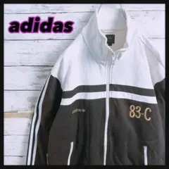 【希少】 adidas⭐︎アディダス 金刺繍 トレフォイル刺繍ロゴ ジャージ