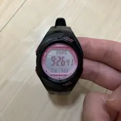 PHYS CASIO LAP MEMORY 60 ピンク　中古　時間ズレ 腕時計