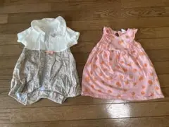 ベビー服 女の子70 2点セット
