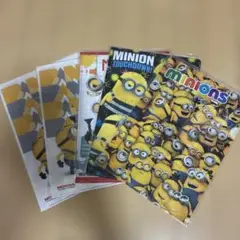 ミニオンズ クリアファイル 5枚セット