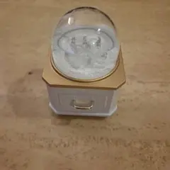 ストームグラス 青色LEDライト付き