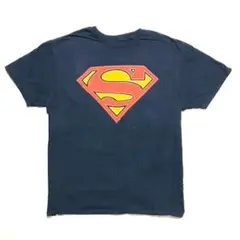 DCコミック スーパーマン TシャツL チャコールグレー アメコミ