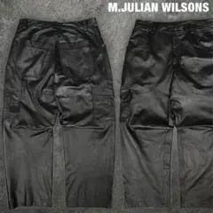 M.JULIAN WILSONS レザー カーゴパンツ 00s ウィルソンズ 2025年最新】ウィルソンズ パンツの人気アイテム - メルカリ