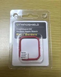 Apple Watch RhinoShield リム　レッド 38/40mm