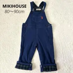 MIKIHOUSE ミキハウス オーバーオール スナップボタン 80～90cm