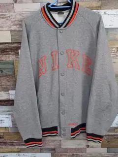 ナイキ NIKE スウェットスタジャン グレー L