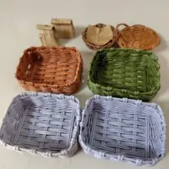 ミニチュアバスケットセット