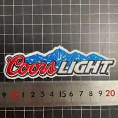 アイロンワッペン★Coors LIGHT★クアーズライト