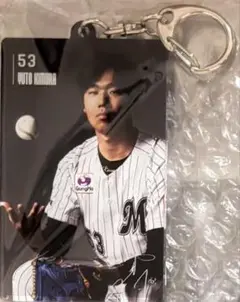 千葉ロッテマリーンズ くじ アクリルキーホルダー 木村優人選手