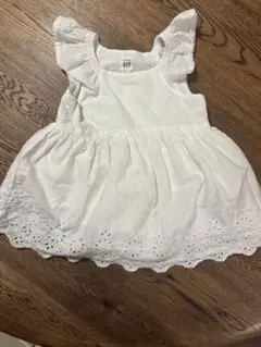 baby GAP ホワイト ワンピース 6-12ヶ月
