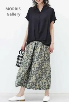 大人モリスの世界 「INDIAN柄」の美しく着映えるパンツ MP