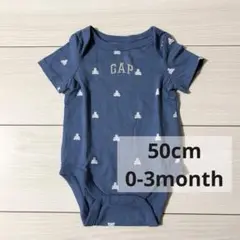 GAP くま柄 ロンパース 紺色 ネイビー カバーオール 男の子 ボーイアニマル