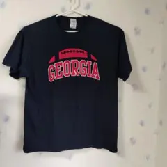 古着　Tシャツ　ジョージア　アメフト　1番　cadillac　XLサイズ