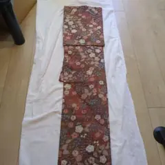 正絹、小紋、手描き、金彩、辻が花文様