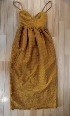 Ungrid￼キャミワンピース　キャメルフリーサイズ　アングリッド