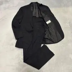 グリーンレーベルリラクシング Super 140's スーツ 黒 Mサイズ