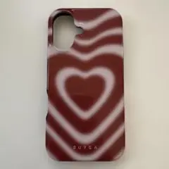 BURGA ハート柄 iPhone16ケース