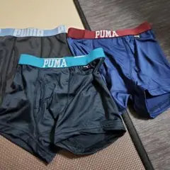 PUMA ボクサーパンツ 3枚セット 140