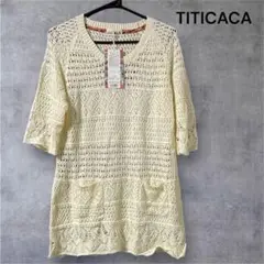 ☆タグ付き☆TITICACA チチカカ チュニック 五分袖 フリーサイズ