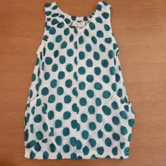 MARNI 　マルニ　ノースリーブ　プルオーバー　ドット　ポルトガル製　2011