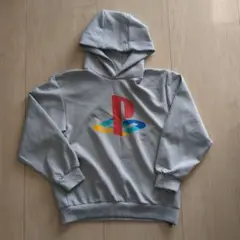 ダブルフェイスビッグプルパーカ　プレイステーション