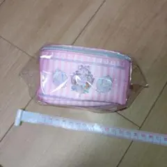 フラワーノーズ　モーリーファンタジー限定　ミニポーチ　ピンク