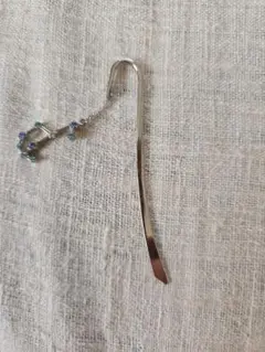 ビーズ付きフック型しおり 約15cm