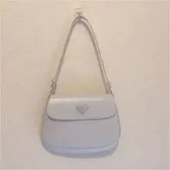 PRADA プラダ cleo バッグ ブラッシュドレザー ショルダーバッグ