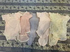 （水通しのみ）半袖ロンパースセット 90 5枚