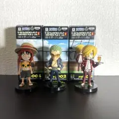 ワンピース　ワーコレ　vol.1 フィルムZ ルフィ　ゾロ　サンジ