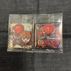 エヴァ にふぉるめーしょん シールウエハース アスカ 弐号機