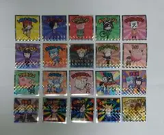 魔界の主役は我々だ！マンチョコ　シール全20種フルコンプ