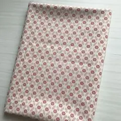 シーチング花柄　108×約120cm